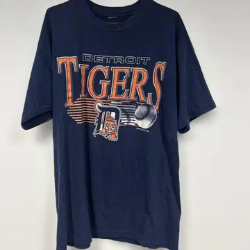 90s Detroit tigers MLB 팀 L 티셔츠