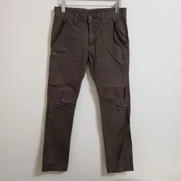 Wrangler 랭글러/ 팬츠 카키 S 에드윈 소가죽 벨트