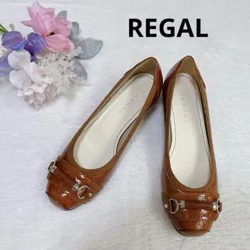 REGAL 리갈 펌프스 브라운 22.5cm