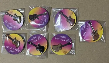 hide 60th 핀즈 캡슐 vol.2 기타 컬렉션 7종 세트