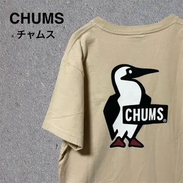 CHUMS 참스 백 프린트 빅 로고 자수 로고 M 사이즈