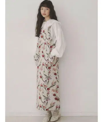 메리 제니 꽃무늬 튤립 잔스카