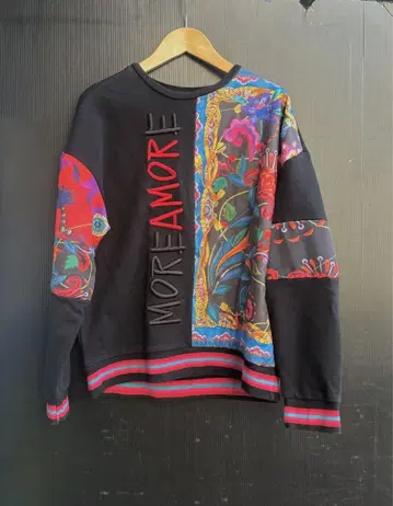 Desigual 맨투맨 롱 슬리브 MORE AMORE