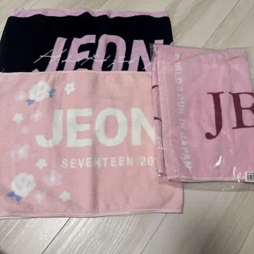 세븐틴 정한 타월
