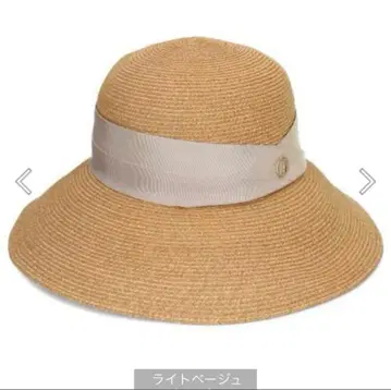 Chapeau d' 베이지 밀짚모자 샤포도