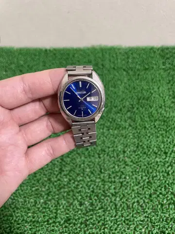 세이코 SEIKO 5 액터스 오토매틱 6106-7003 블루 다이얼