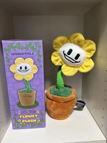 UNDERTALE 언더테일 댄싱 플라위 봉제 인형