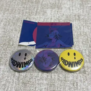 미개봉 RADWIMPS BTTL 투어 2023 캔 배치 및 스티커 세트