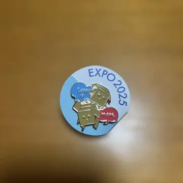 블루 오션 돔 핀 배지 RENGO EXPO2025 만국 박람회