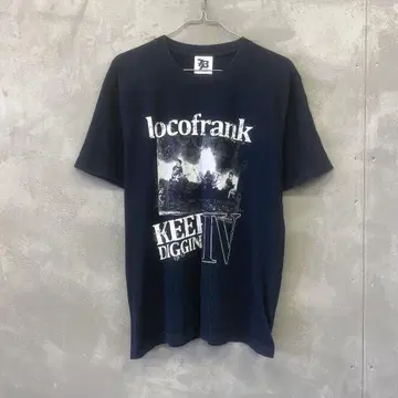 locofrank keep digging 투어 2011 티셔츠 밴딩