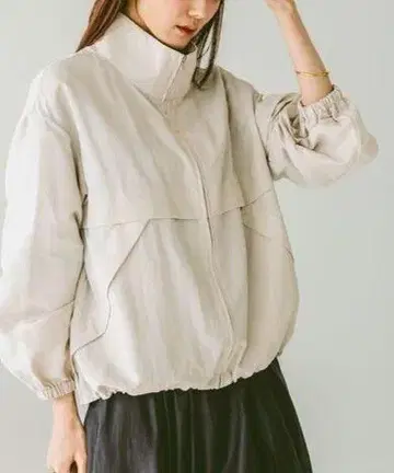 GLOBAL WORK 발수 가벼운 스탠드 블루종 아이보리 REGULAR