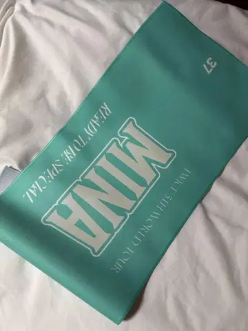 MINA 민트 그린 타월 31cm