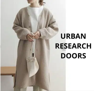URBAN RESEARCH DOORS 퀼트 노카라 코트