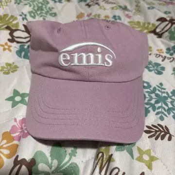 한국 emis 로고 캡 새상품 정품 라이트 퍼플