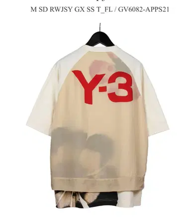 Y-3 M SD RWJSY GX SS T_FL / GV6082