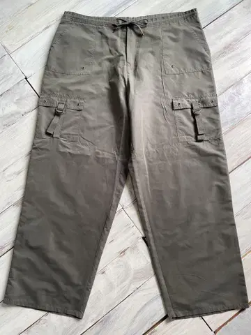 vintage 테크 와이드 팬츠 카고 기믹 빅 사이즈
