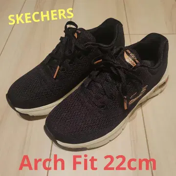 Skechers 메쉬 스니커즈 블랙