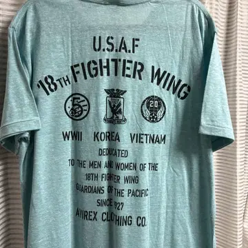 아비렉스 U.S.A.F. 18th Fighter Wing 티셔츠