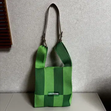 LASTFRAME SSAWN COLLECTION 숄더백 그린