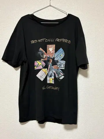 RED HOT CHILI PEPPERS 티셔츠 XL 블랙