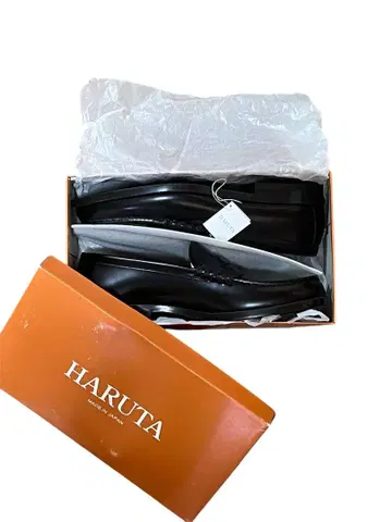 HARUTA 로퍼 906 블랙 28EEE