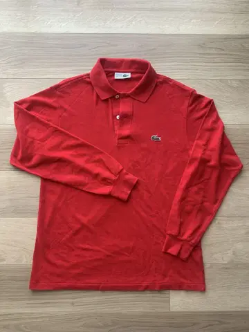 chemise 라코스테 샴브레 긴팔 빈티지