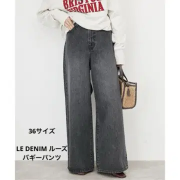 slobeiena LE DENIM 루즈 배기 팬츠