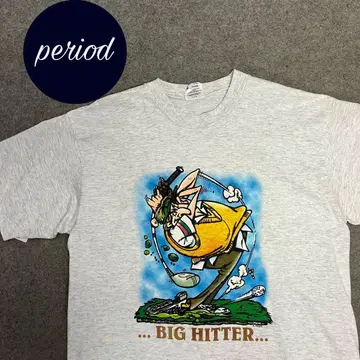 P2051 HUNEUR DESIGN 90s 골프 빈티지 티셔츠