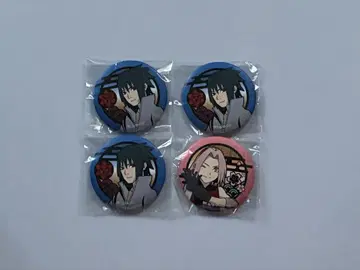 NARUTO 우치하 사스케 와시 캔뱃지