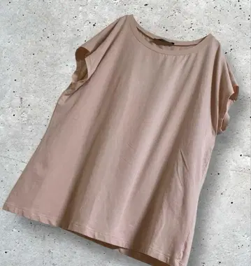 빅 사이즈! Max Mara 위켄드 사쿠라 컬러 티셔츠