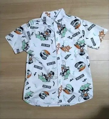 DUCK DUDE 올 패턴 셔츠