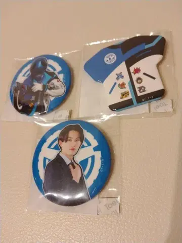 TOS 복권 분붐저 캔뱃지 분블루 나루타 시로