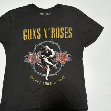 레어 Guns N' Roses 스위트 차일드 2022 밴딩 T 셔츠 XL