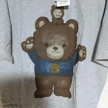 새상품! 드럭 스토어즈 곰 셔츠 F 그레이