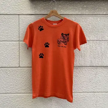 80s 90s USA제 오렌지 보이 스카우트 티셔츠 빈티지