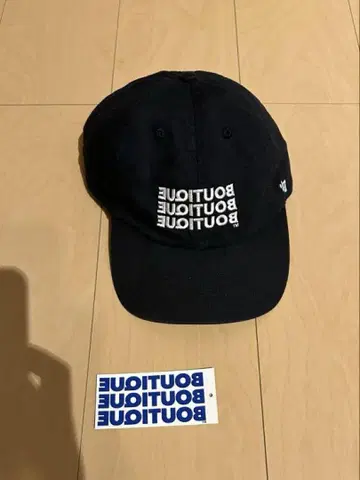 BOUTIQUE CAP '47 BLACK 금 캡