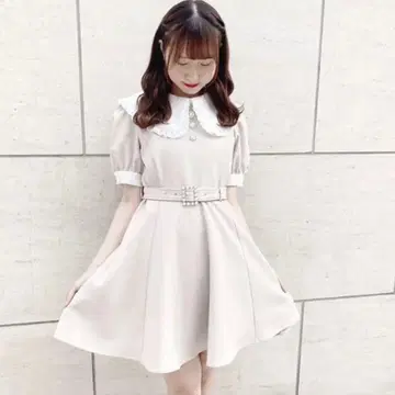 evelyn 큰 옷깃 비쥬 OP