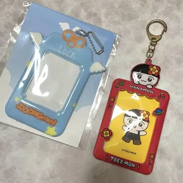 ATEEZ 홍준 ANITEEZ 춘라미 하나몬 트레이딩 카드 케이스 세트