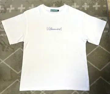 [Alexandros] After School Tee (화이트)