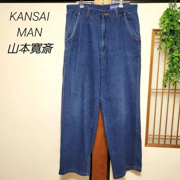 KANSAIMAN 간사이만 야마모토 간사이 데님 청바지 풍신 번개 자수