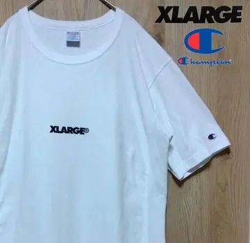 엑스라지 챔피온 콜라보 티셔츠 리버스 위브 화이트 XL