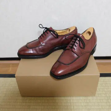 존 롭 John Lobb U 칩 가죽 신발 BORDOR 7.5 신발 가방