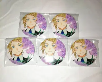 PandoraHearts 꽃말 캔뱃지 엘리엇 5종 세트