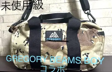미사용급 그레고리 빔즈 보이 초코 칩 카모 포니 백
