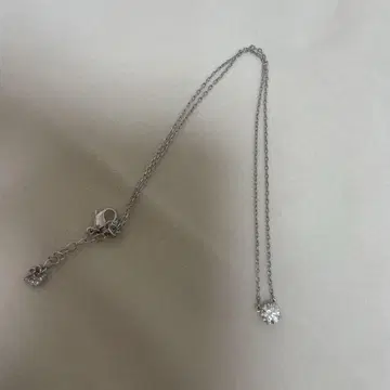 스와로브스키 액세서리 실버 목걸이