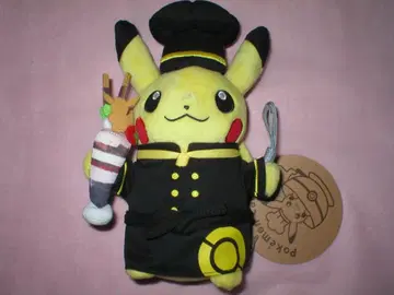 파티시에 에피카츄 Pokemon Cafe 봉제 인형 셰프 파르페