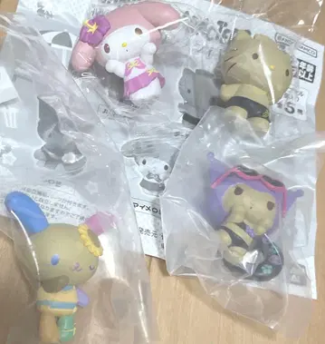 산리오 캐릭터즈 모두 함께 바캉스 피규어