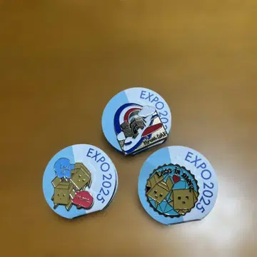 블루 오션 돔 핀 배지 RENGO EXPO2025 만국 박람회