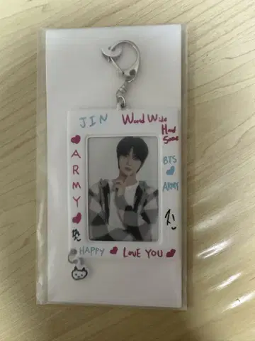 BTS JIN 포토 카드 홀더
