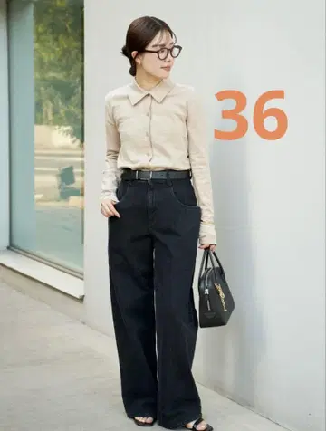 R'IAM WIDE 데님 36
